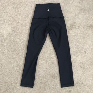LULULEMON REVERSABLE WUNDER UNDER LEGGINGS